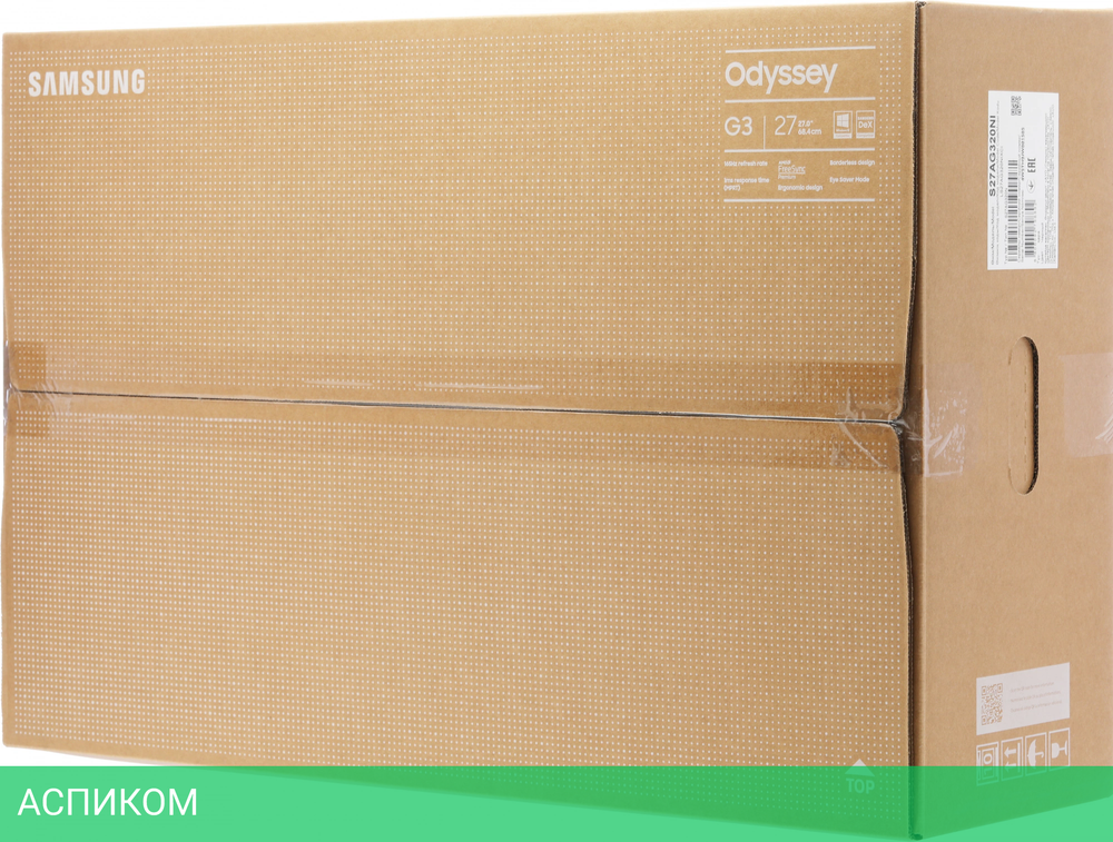 Монитор Samsung 27" Odyssey G3 S27AG320NI