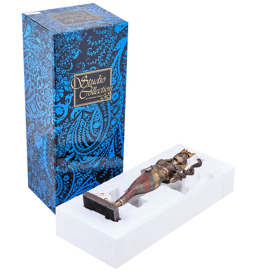 Veronese WS-1235 Статуэтка «Хатхор - древнеегипетская богиня неба, радости и любви»