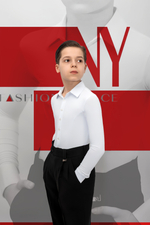 Рубашка Kids Slim-Fit White
