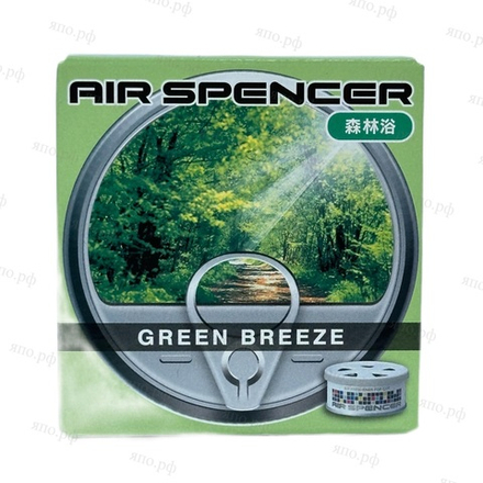 Eikosha Air spencer автомобильный ароматизатор Green Breeze A-15