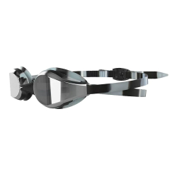 Очки для плав. детск. SPEEDO Hyper Flyer Mirrored Jr, 8-7750316040, ЗЕРКАЛЬНЫЕ линзы, черно-белый