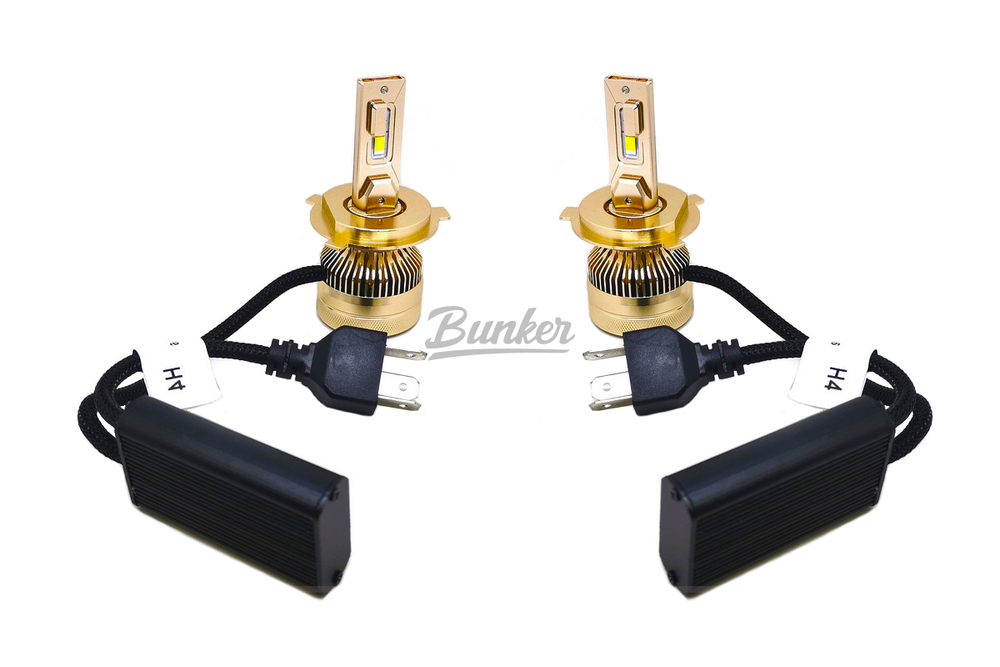 Cветодиодные лампы Sariti T3 цоколь H4 6000K, 9-24V