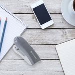 Степлер №24/6, 26/6 BRAUBERG "Original", до 25 листов, серый, 222535