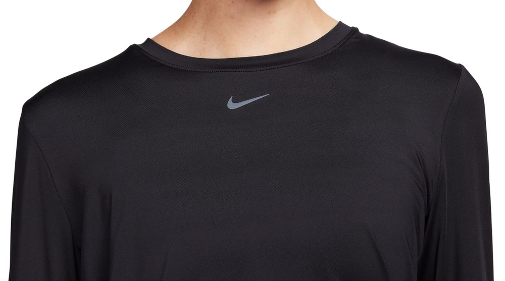 Женская теннисная футболка (dł. Рукава) Nike One Classic Dri-Fit Long-Sleeve - черный