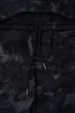 Брюки Magamaev Canvas tube tie dye черные