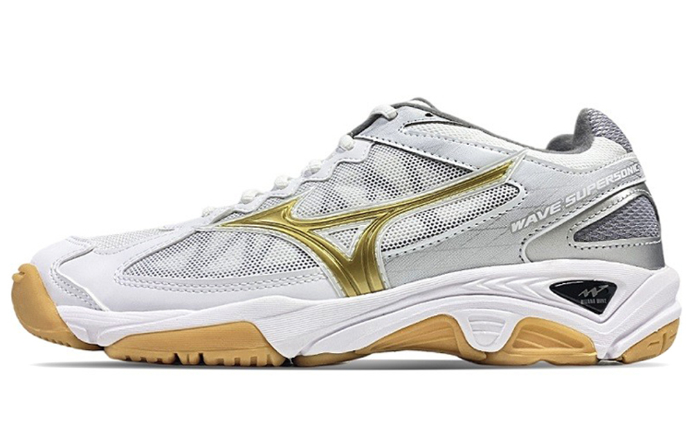 Mizuno Wave Supersonic Cn "White Gold"
