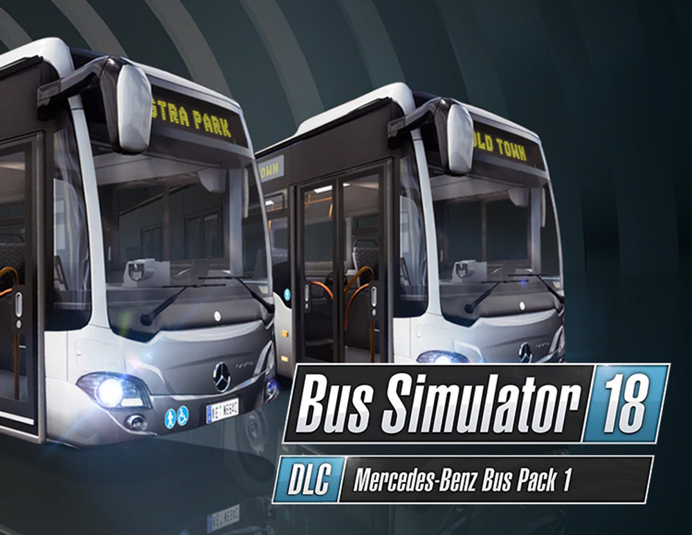 Bus Simulator 18 - Mercedes-Benz Bus Pack 1 (Версия для СНГ [ Кроме РФ и РБ ]) (для ПК, цифровой код доступа)