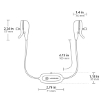 Розовый вибромассажер для сосков с управлением через приложение Lovense Gemini App Controlled Vibrating Nipple Clamps Clit Clamps LE-27