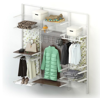 Система хранения MILAN, металлик серебристый (серый)