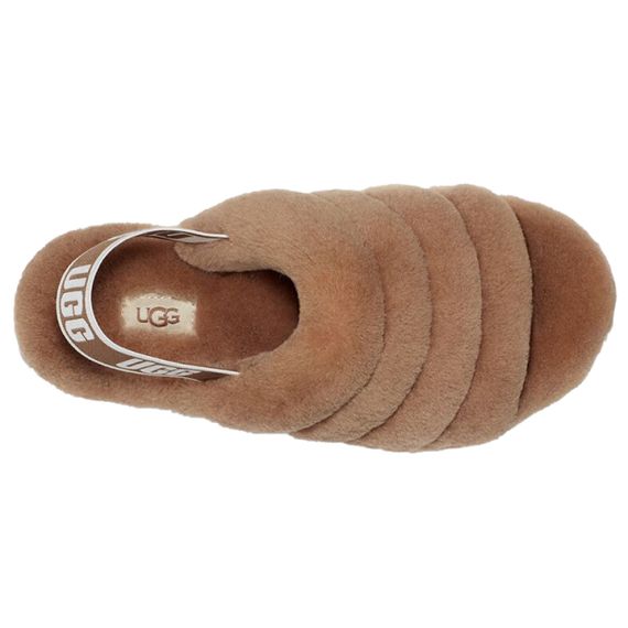 Ugg Fluff Yeah Slide 'Chestnut'