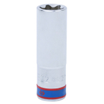 KING TONY (427522M) Головка торцевая глубокая TORX Е-стандарт 1/2", E22