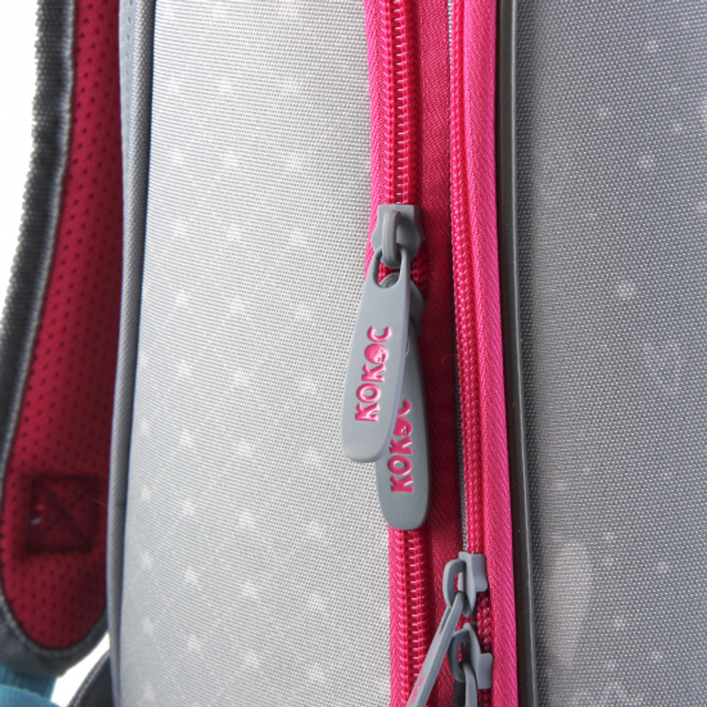 Ранец, спинка эргономичная, 2 отделения, 37*29*17 см, ERGO First, Феечка, КОКОС, 200943