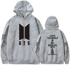 BTS sweater (gray) - XS