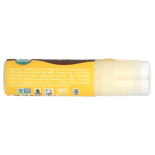 Eco Lips, Mongo Kiss, бальзам для губ, ваниль и мед, 7 г (0,25 унции)