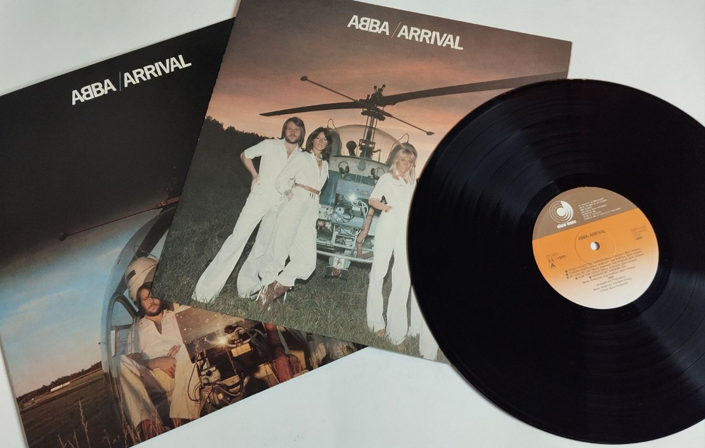 Винтажная виниловая пластинка ABBA Абба Arrival Dancing Queen (Japan 1978) (No Obi)