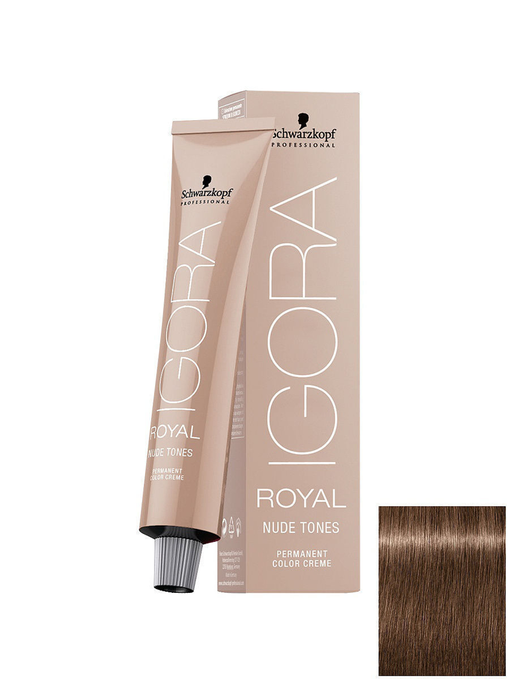 Краска для волос Igora Royal Nude Tones Collection 7-46 Schwarzkopf Professional, 60 мл