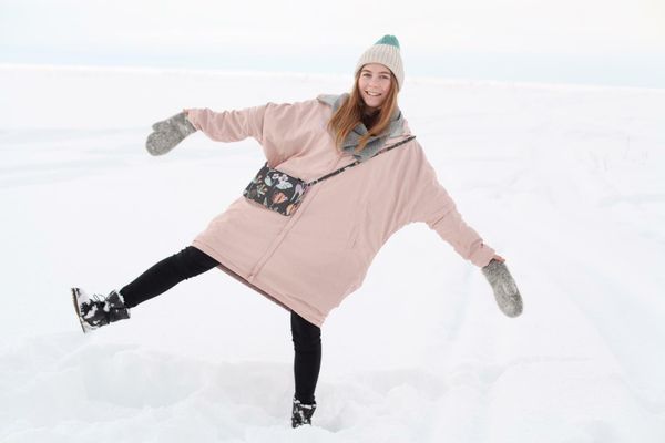 Парка Пудровая Нежно-Розовая - фото 6