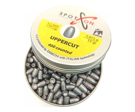 Пули пневм. SPOTON Uppercut 4,5мм 0.972гр 400шт