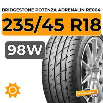 Bridgestone Potenza Adrenalin RE004 235/45 R18 98W XL
