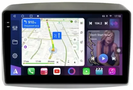 Магнитола для KIA Sorento Prime UM 2015-2020 (рамка-накладка) - FarCar 7019F2 монитор 10.36" QLED на Android 14, TS18, CarPlay, 4G SIM-слот