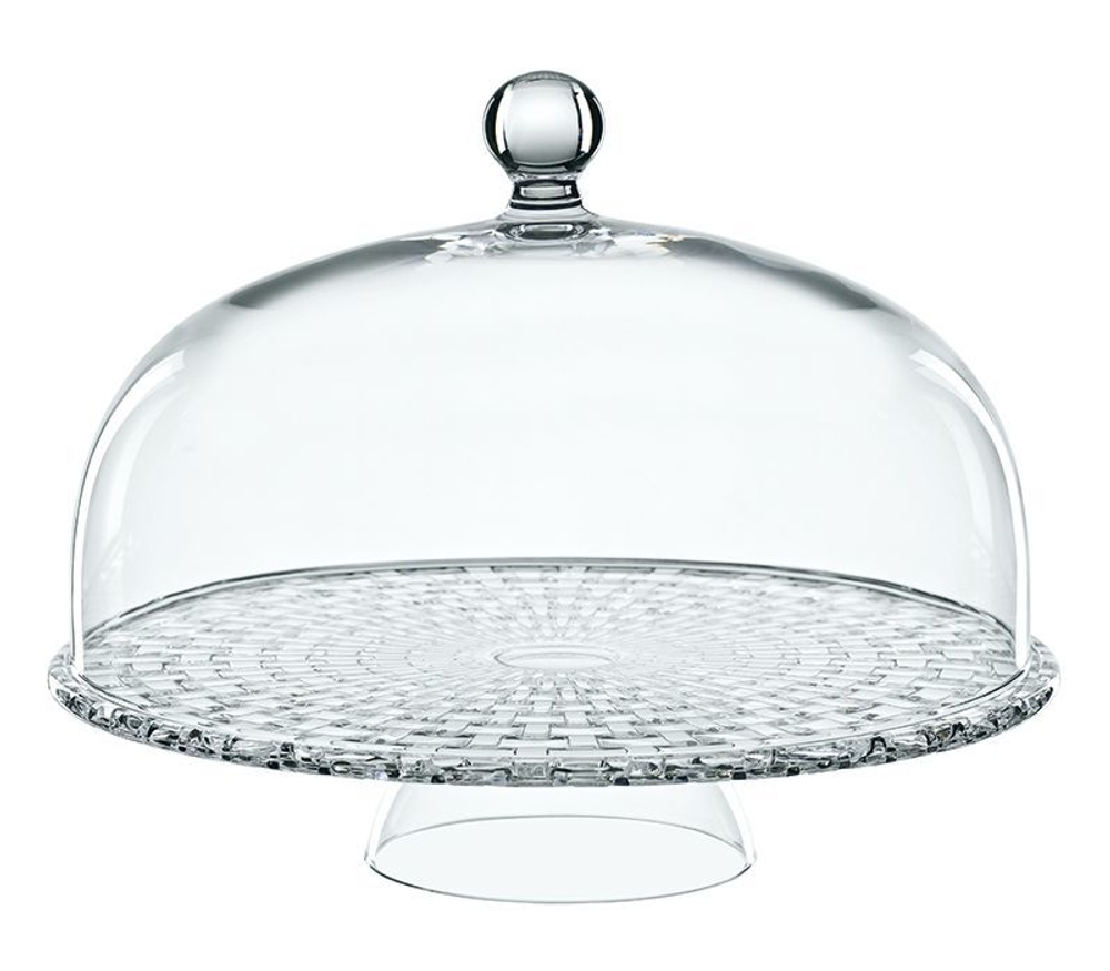 Блюдо 32см для пирожных Nachtmann Bossa Nova с крышкой Германия