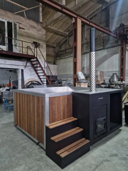 Фурако квадрат с интегрированной печью