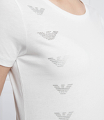 футболка EA7 - белый(3LTT12 TJFJZ)