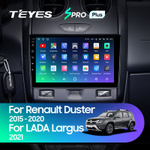 Teyes SPRO Plus 9" для Renault Duster 2015-2020