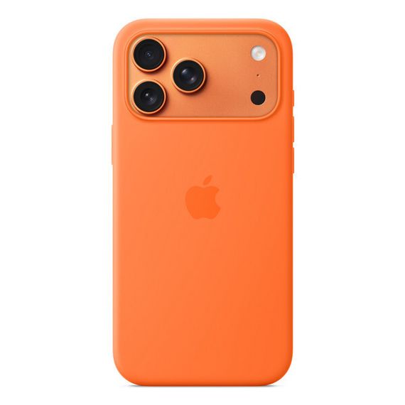 Чехол Apple Silicone Case для iPhone 17 Pro Max с MagSafe (MGFL4) Orange