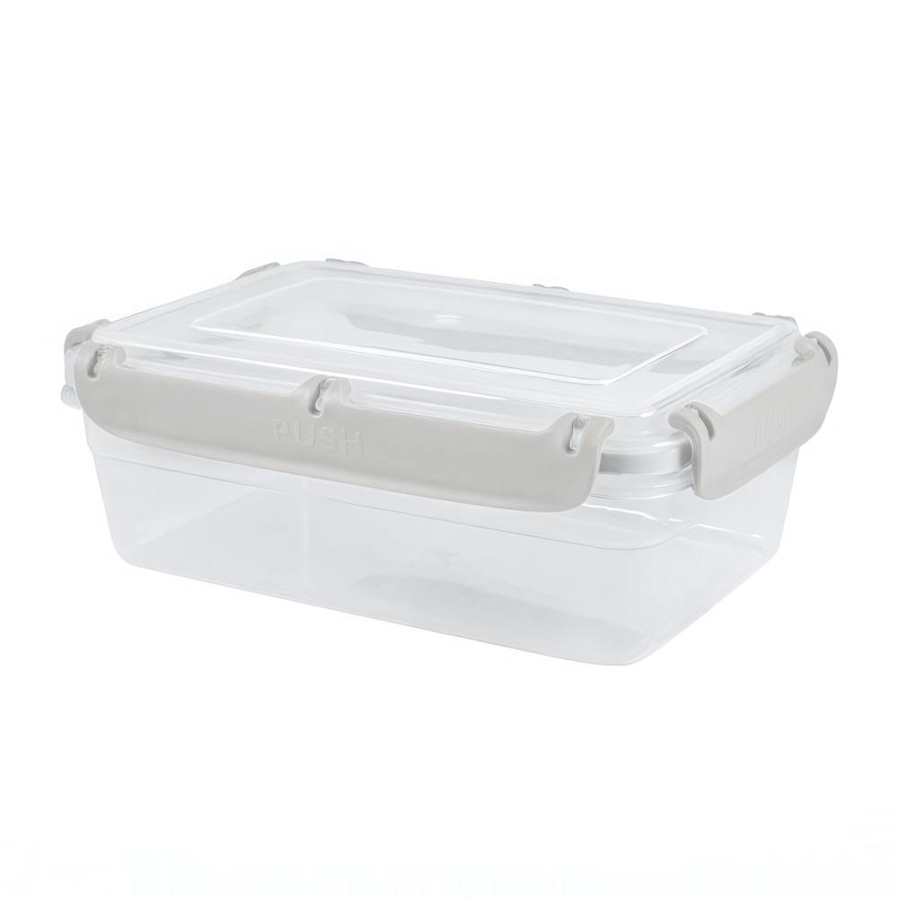 Контейнер BERGEN с защелками 0,8л пепельный жемчуг