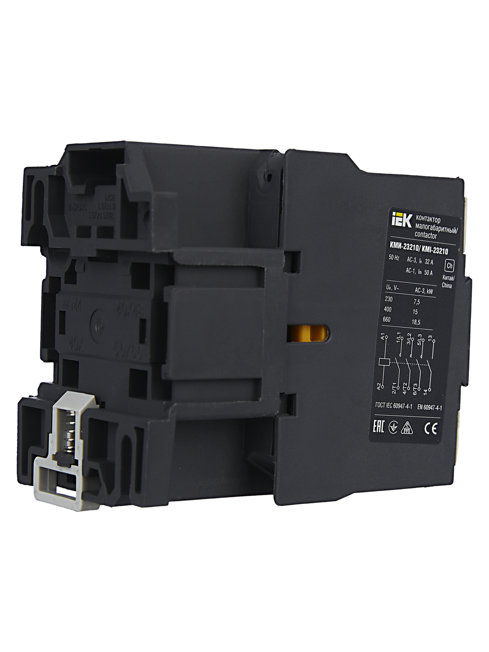 Контактор КМИ-23210 32А 230В/АС3 1NO IEK