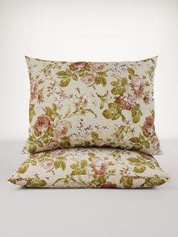 Постельное белье "Винтаж" евро   наволочки 50х70 2шт Простынь на резинке 180х200 см  Пододеяльник 200х215 см  Сказка сатин