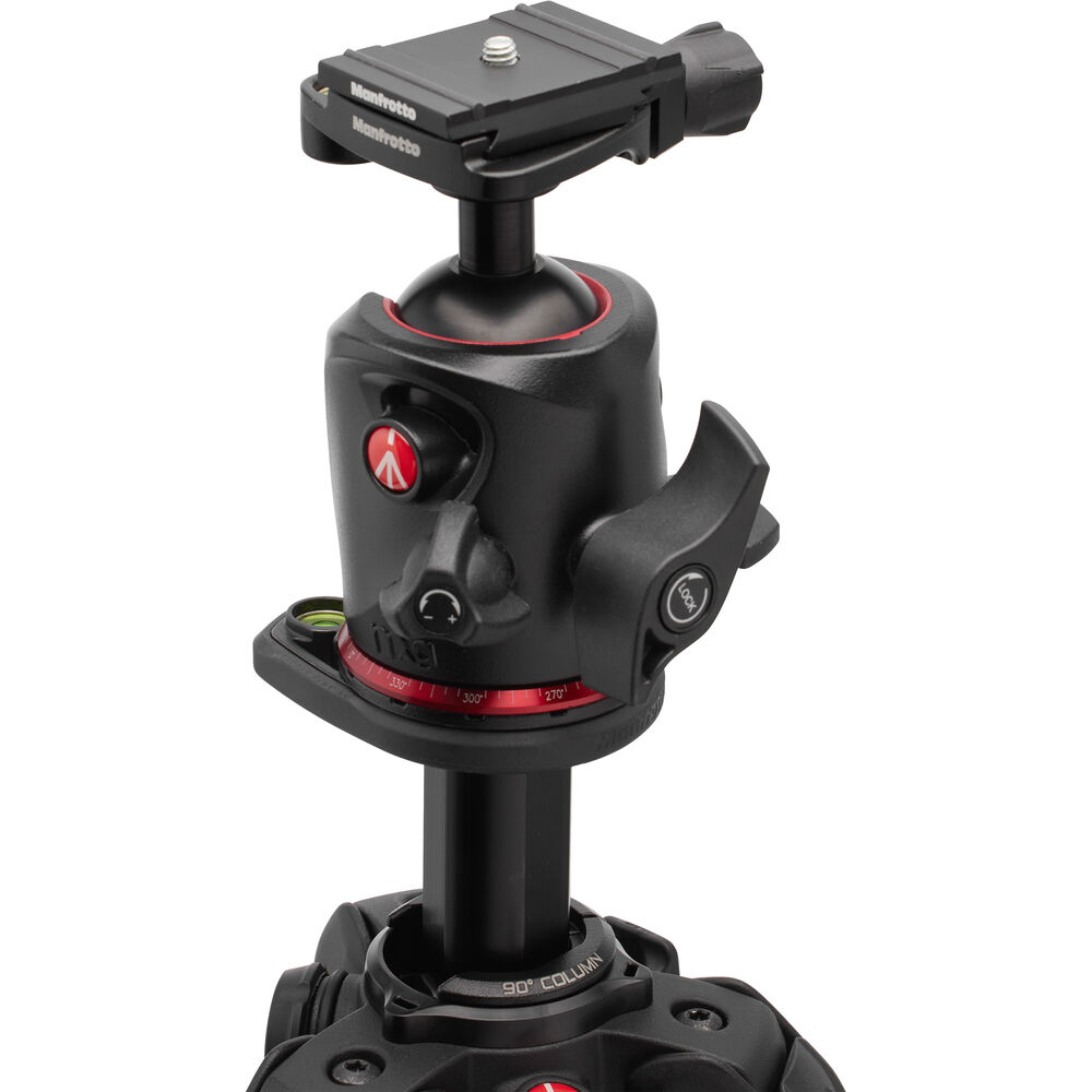 Штатив с головкой Manfrotto MK055CXPRO4-Q6T AS carbon tripod kit