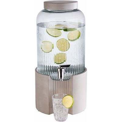 Диспенсер для холодных напитков «Элемент» (объем 7 л.) (Цвет: серый)