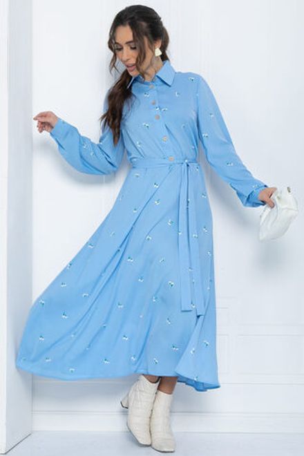 Платье Арвен (голубое) П11070 LT Collection