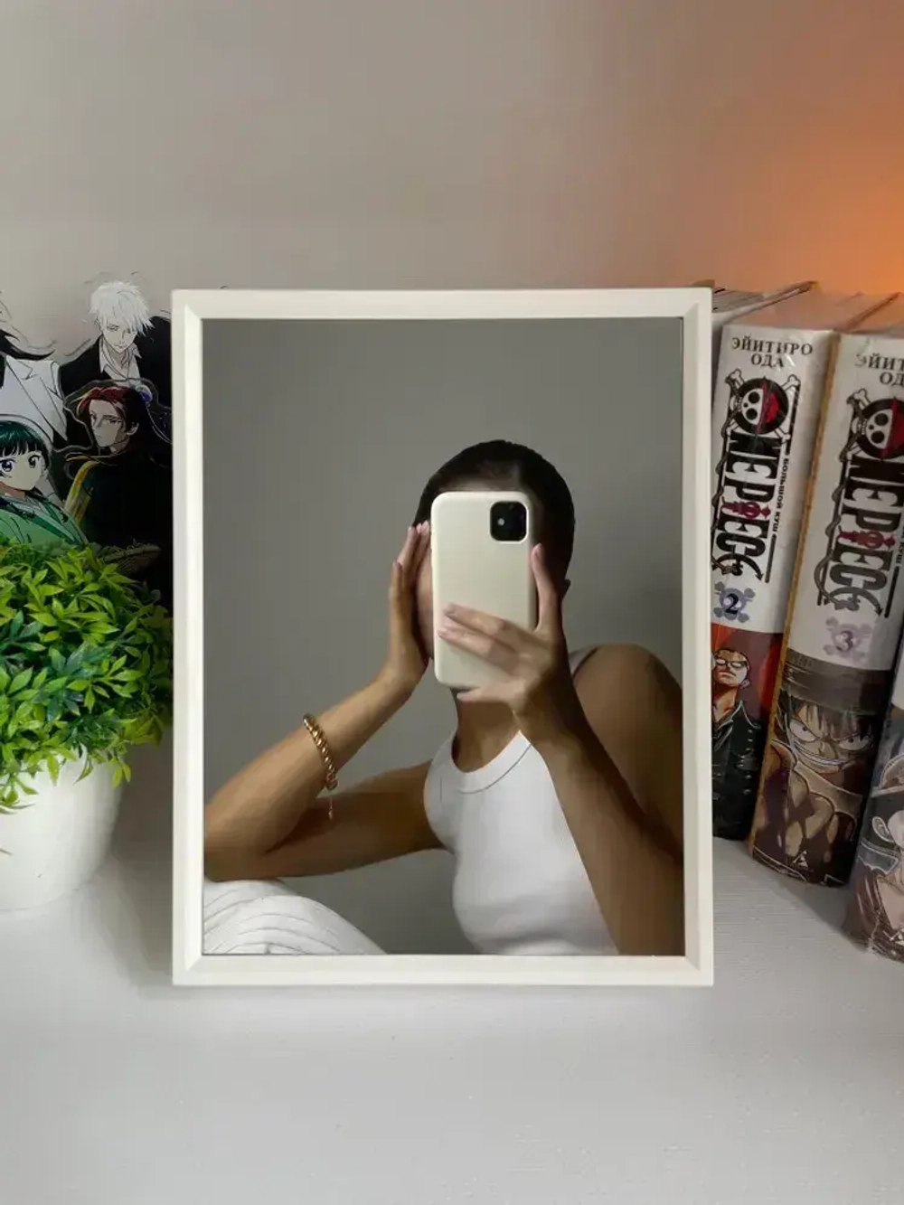 Ночник зеркало bts k-pop