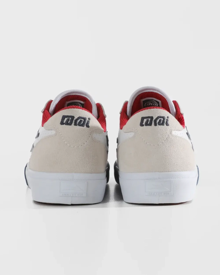 Кеды Manchester - White Suede Navy Perf (Q3-25)