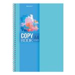 Тетрадь 120л, А4, клетка, на гребне, Brauberg Vision, ассорти, 1шт.