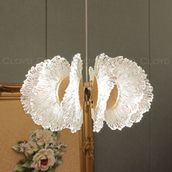 Люстра Cloyd ANTIGUA C1 / Ø35 см - золото (арт.11317)