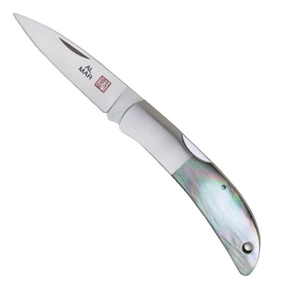 Складной нож AL Mar Hawk Classic AL/1002BP c клинком из стали AUS-8, рукоять Mother of Pearl