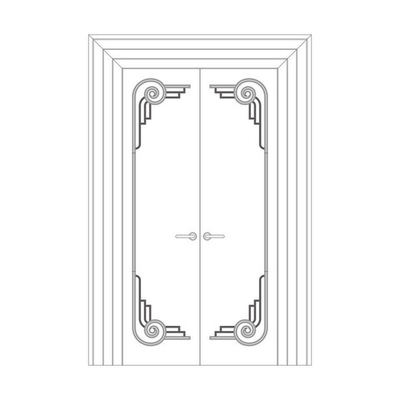 Оформление дверей RODECOR Рамбова 76424AR
