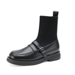 D FUSE SCANDINAVIA Fabric Ankle Boots 3.5cm Women"s Black