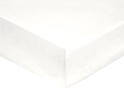 Простыня Jersey Blanc des Vosges 90x190x30 Белый