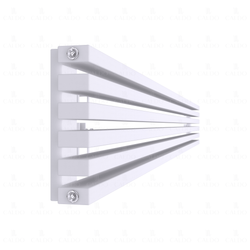 Горизонтальные дизайн-радиаторы Bordo 2000мм с нижним подключением
