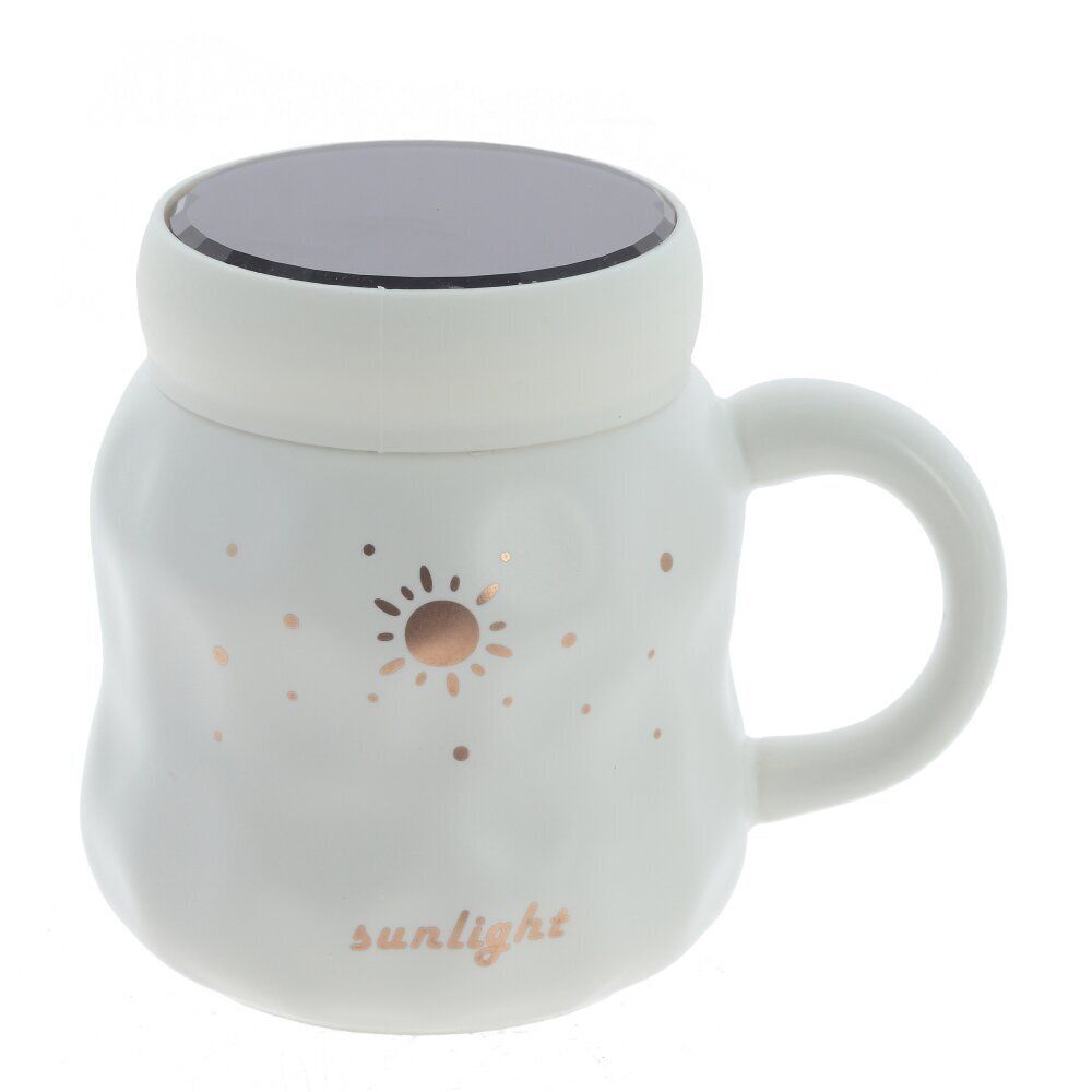 GAEM Кружка с крышкой, 450 мл, L13 W9,5 H11 см