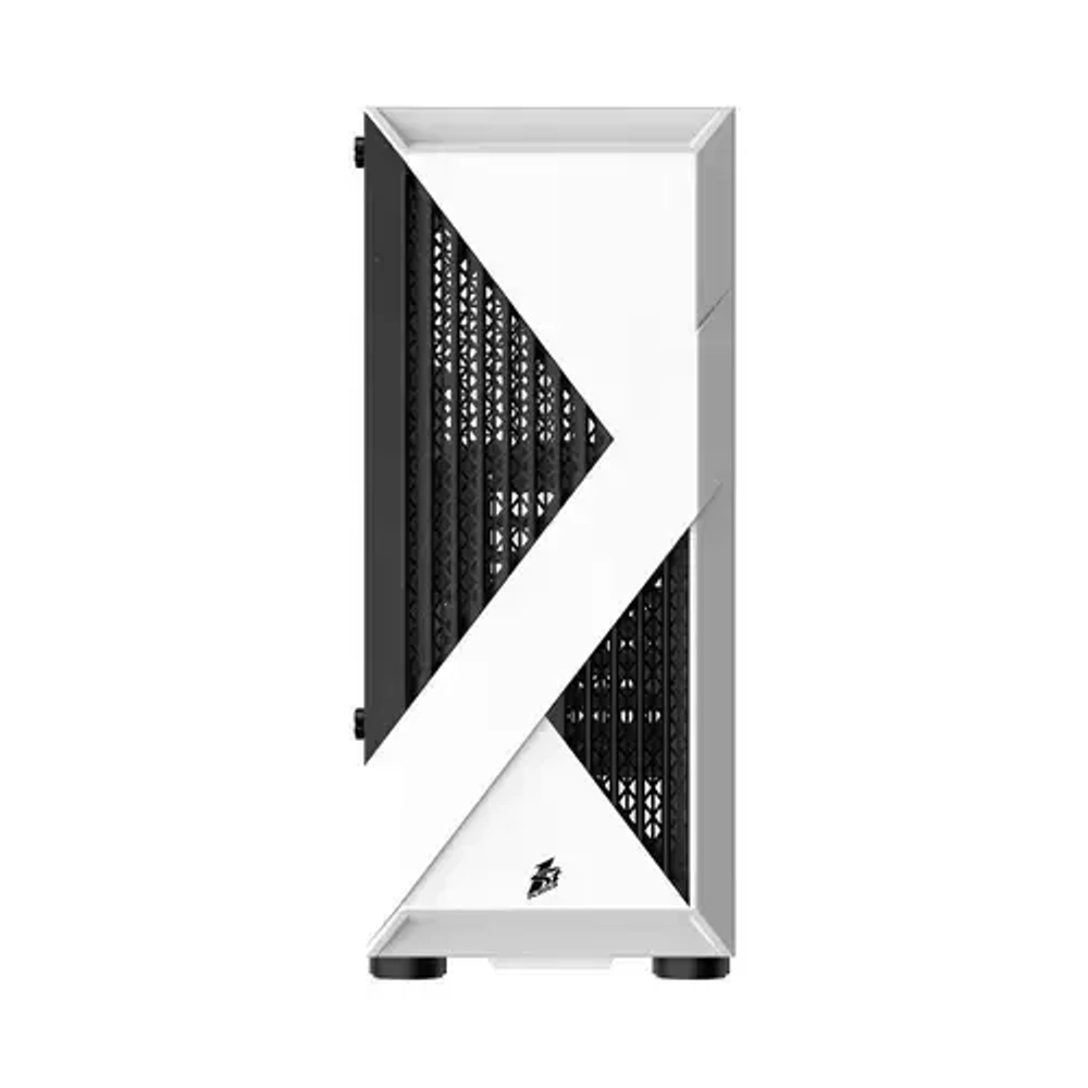 Компьютерный корпус 1STPLAYER FIREROSE F3-A ATX TG LED White