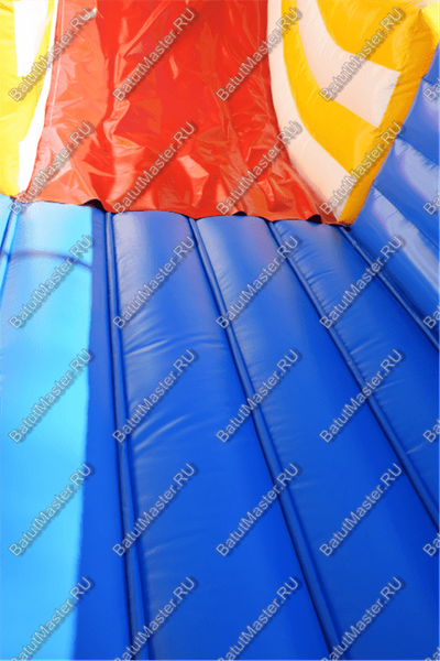 Большая площадка с высокой горкой "Дино-городок", 15*15*6 м