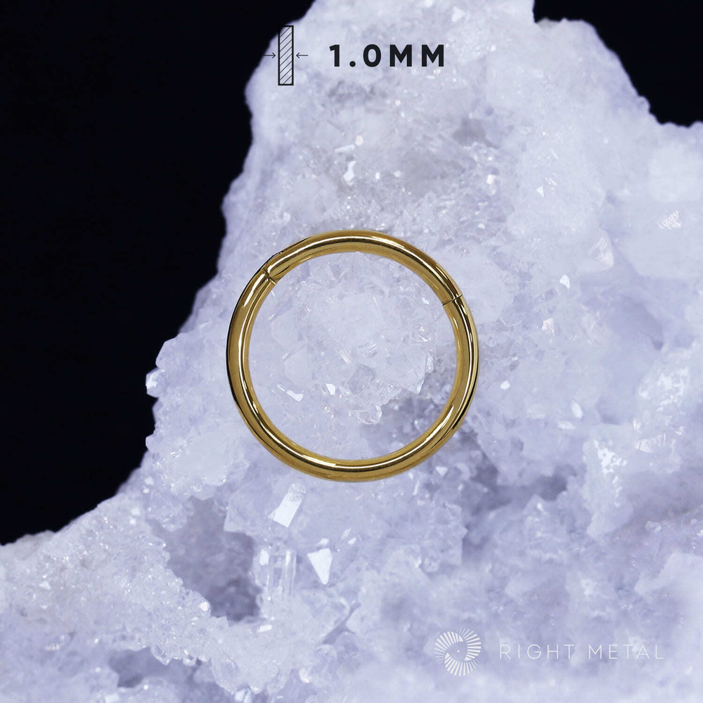 Кликер Classic PVD Yellow 1.0мм