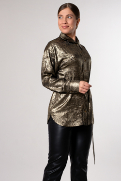 Блузка женская 2900АПБ, Золотой #182Зол092900АПБ