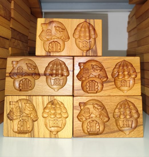 Форма для печенья и пряников Лесные домишки